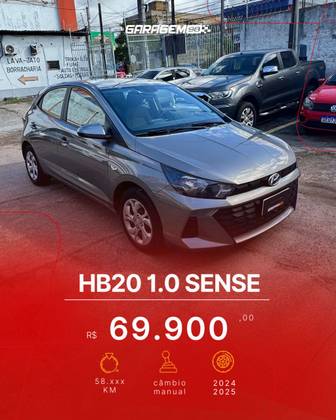 HYUNDAI HB20 1.0 12V FLEX LIMITED PLUS MANUAL